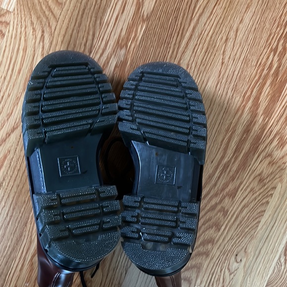 NWT Free People Dr. Martens Audrick Brando Leather Lace-Up Boots Size 7, 8, or 9 - Picture 11 of 17